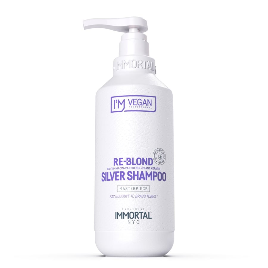 ШАМПУНЬ - RE-BOND SILVER SHAMPOO 500 МЛ IMMORTAL ШАМПУНЬ - RE-BOND SILVER SHAMPOO 500 МЛ IMMORTAL