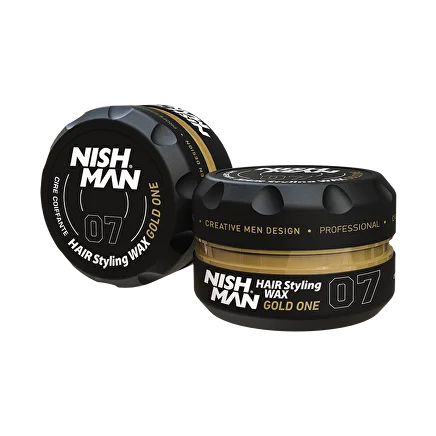 ВОСК ДЛЯ ВОЛОС NISHMAN 30мл AQUA HAIR STYLING WAX 07 GOLD ONE Аромат: парфюм «One Million» ВОСК ДЛЯ ВОЛОС NISHMAN 30мл AQUA HAIR STYLING WAX 07 GOLD ONE Аромат: парфюм «One Million»